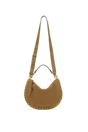 Borsa Oskan Soft Zip In Pelle Di Vitello Scamosciata ISABEL MARANT | BF0066FAB2C03M50TA
